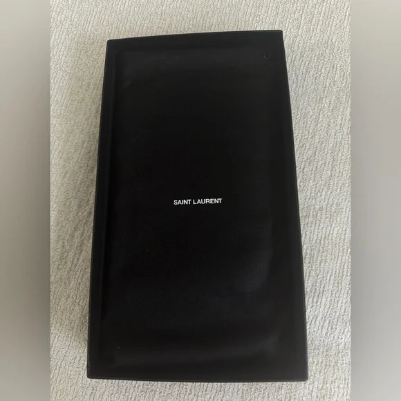 Saint Laurent Classic Black Pouch- Authentic - Picture 9 of 10